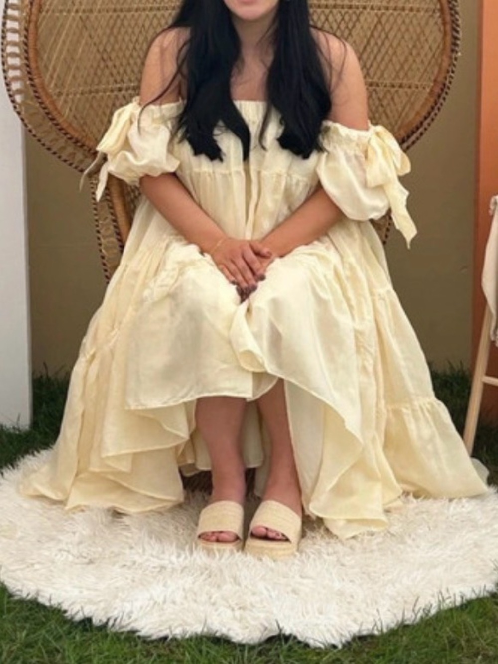 ASOS Cream Dress size 6